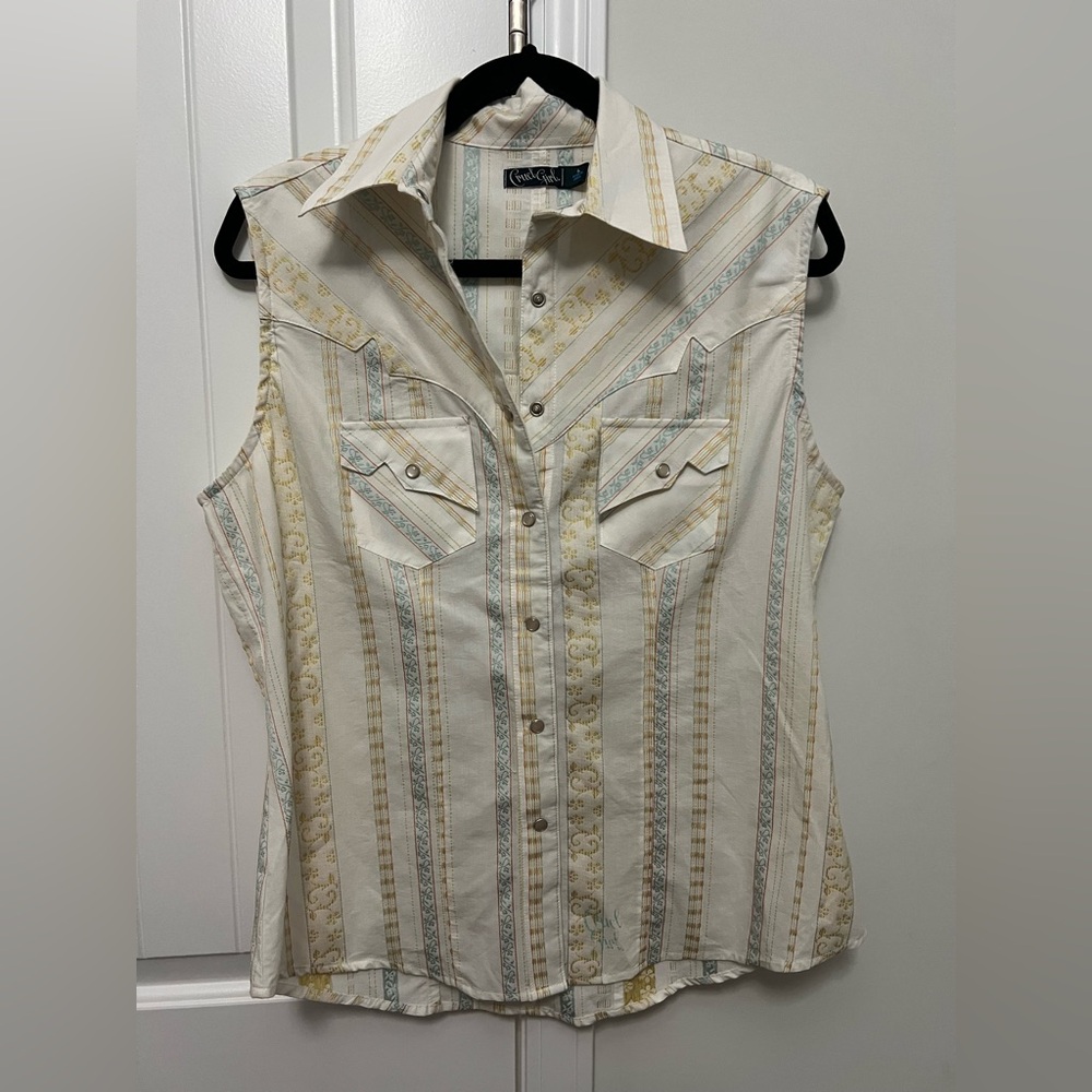 Upcycled Button Up - Picture 2 of 3